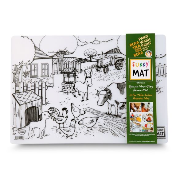 Funny Mat Large - Farm Life - Akademi