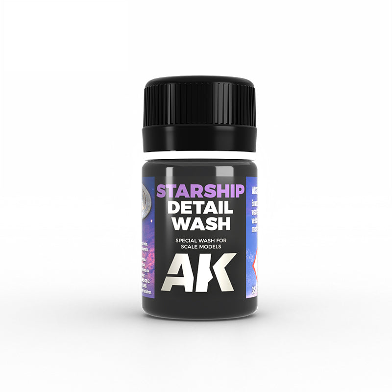 AK Interactive - Weathering - Starship Detail Wash 35ml - Model Paint