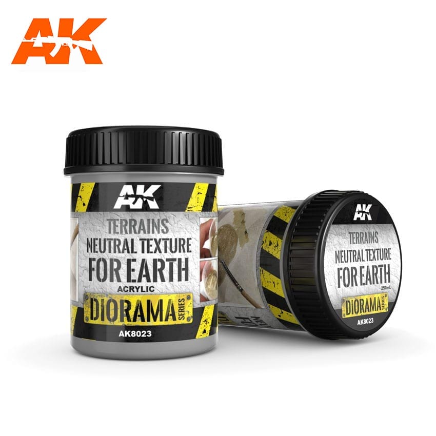 AK Interactive - Dioramas - Terrains Neutral Texture 250ml - Model Paint