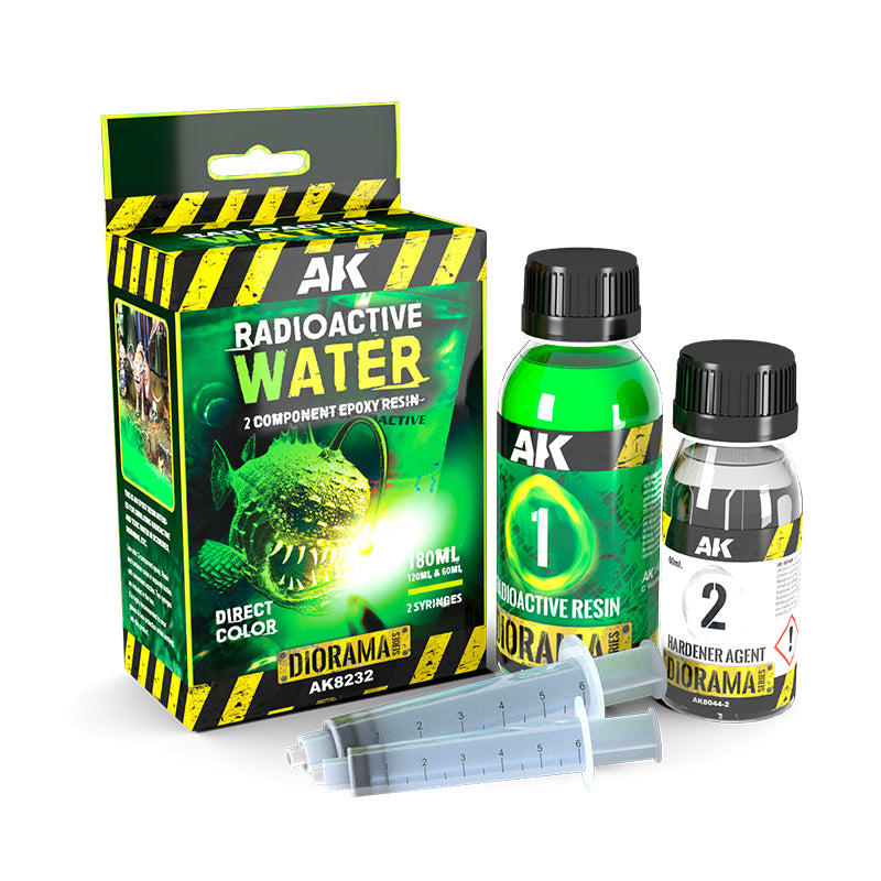 AK Interactive - Dioramas - Terrains - Resin Radioactive Water Components Epoxy