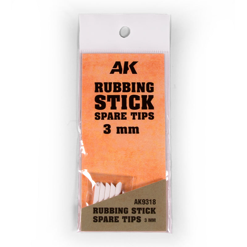 Ak Interactive - Tools - Rubbing Stick Spare Tips 3 mm