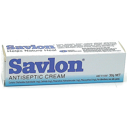 Savlon Wound Cleansing Cream Antiseptic 30g