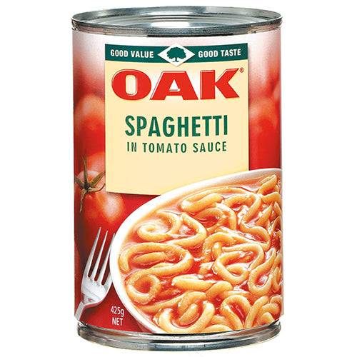 Oak Spaghetti In Tomato Sauce 420g