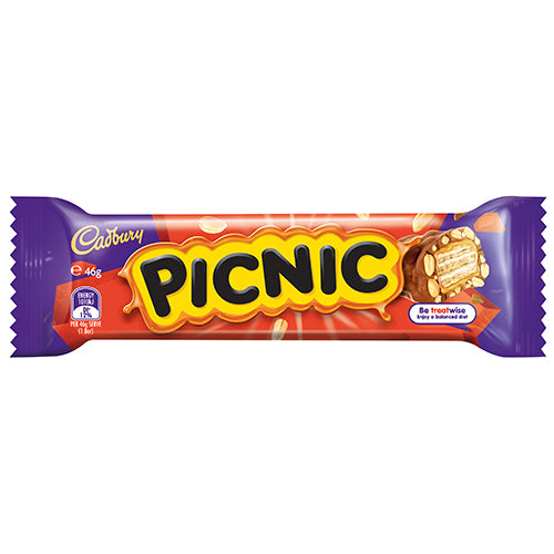 Cadbury Picnic Chocolate Bar 25 x 46g