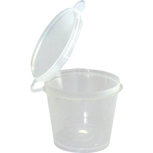 Huhtamaki Clear Graduated 26ML Plastic Portion Cups 200pk