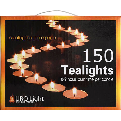 URO Light Tealights 8/9Hr 150ea