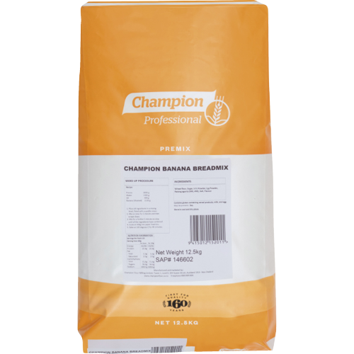 Champion Banana Bread Mix 12.5kg