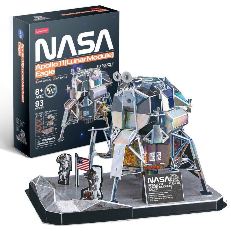 3D Puzzle - NASA - Apollo 11, Lunar Module Eagle
