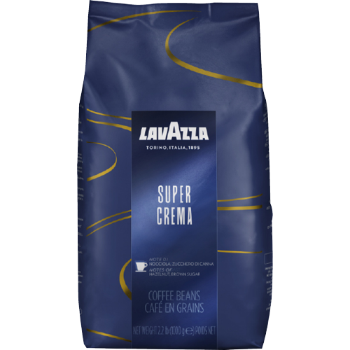 Lavazza Super Crema Coffee Beans 1kg