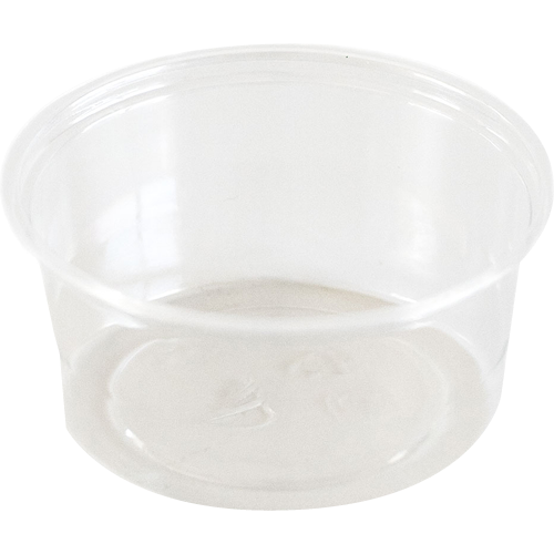 HUHTAMAKI Clear Plastic Portion Cup 60ml 200pk