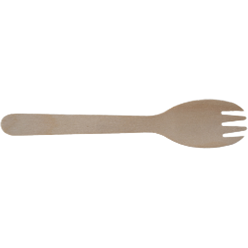 Huhtamaki Future Friendly Compostable Wooden Spork 100pk