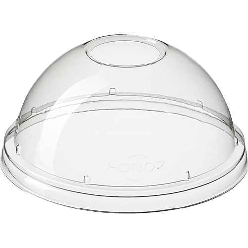 Bonson RPET Dome Lid 92mm Diameter 50pk