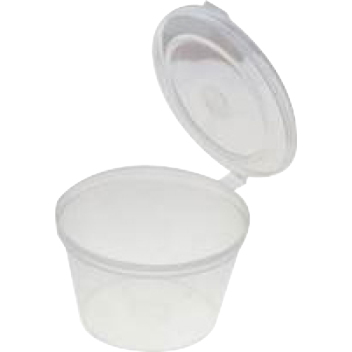 iKonPack Sauce Cup With Lid 50ml - 50 Pack