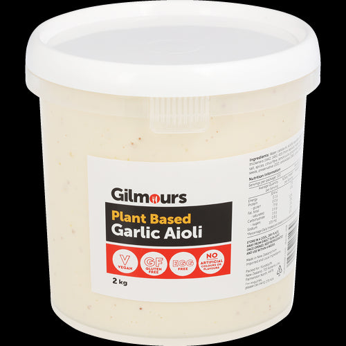 Gilmours Plant Based Garlic Aioli 2kg