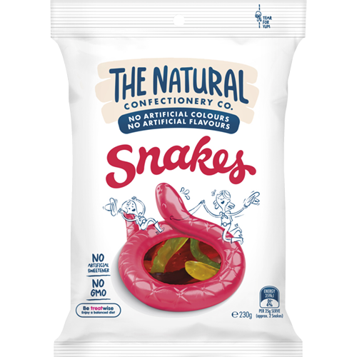 The Natural Confectionery Co. Snakes 230g