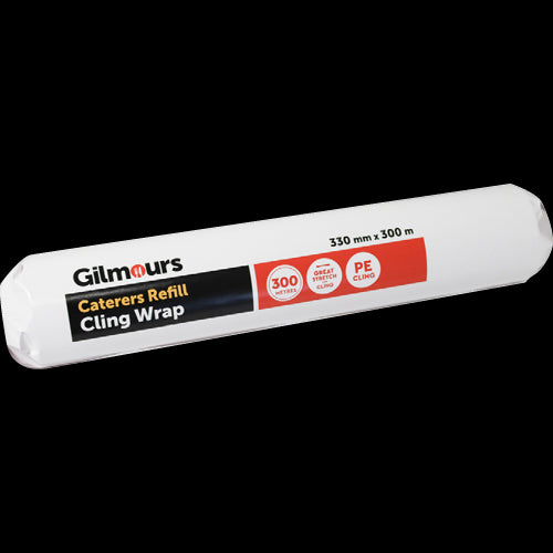 Gilmours Cling Wrap Refill 330mm 300m