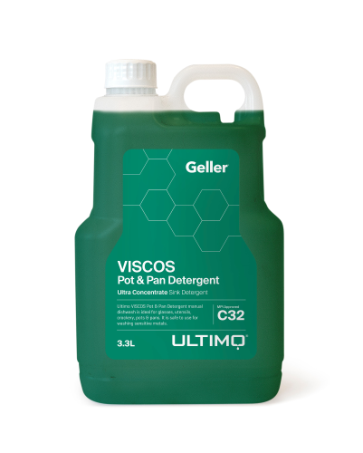 Geller Ultimo Viscos Pot & Pan Detergent C32 3.3l