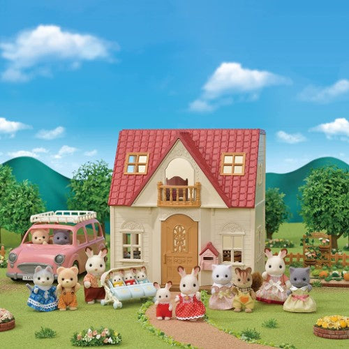Sylvanian Families Starter Home - Red Roof Cosy Cottage