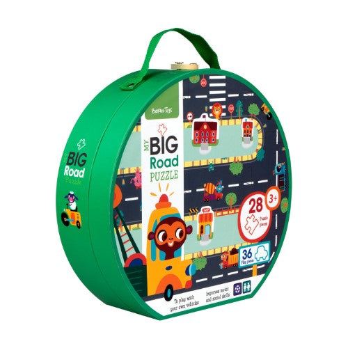 Puzzle in Suitcase - Barbo Toys Our Big Road