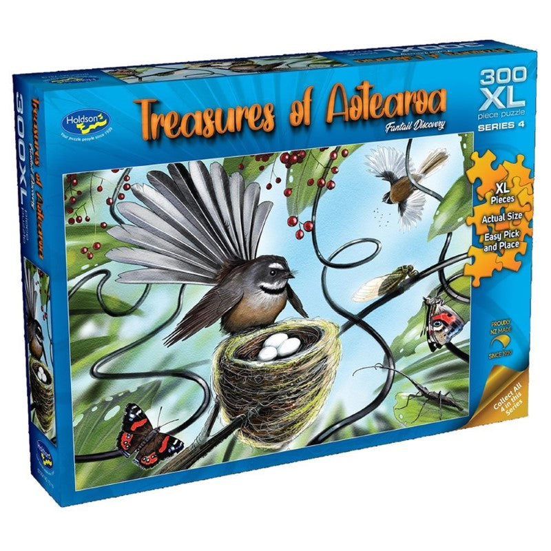 Puzzle - Treasures of Aotearoa S4 300XL pc (Fantail Discovery)