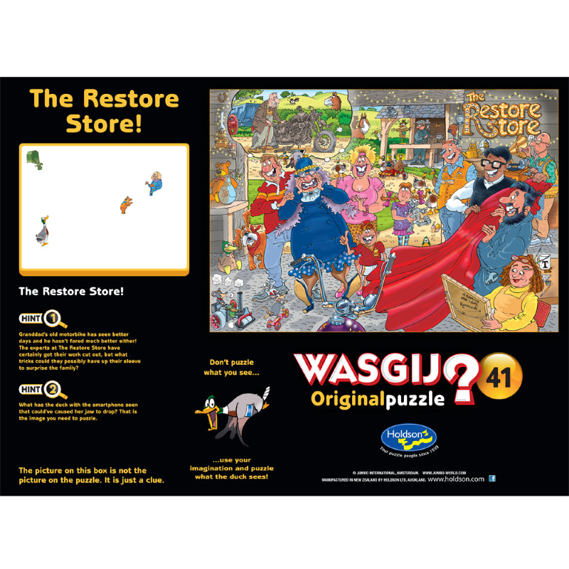 Puzzle - Wasgij Original 41 - 1000pc (The Restore Store)