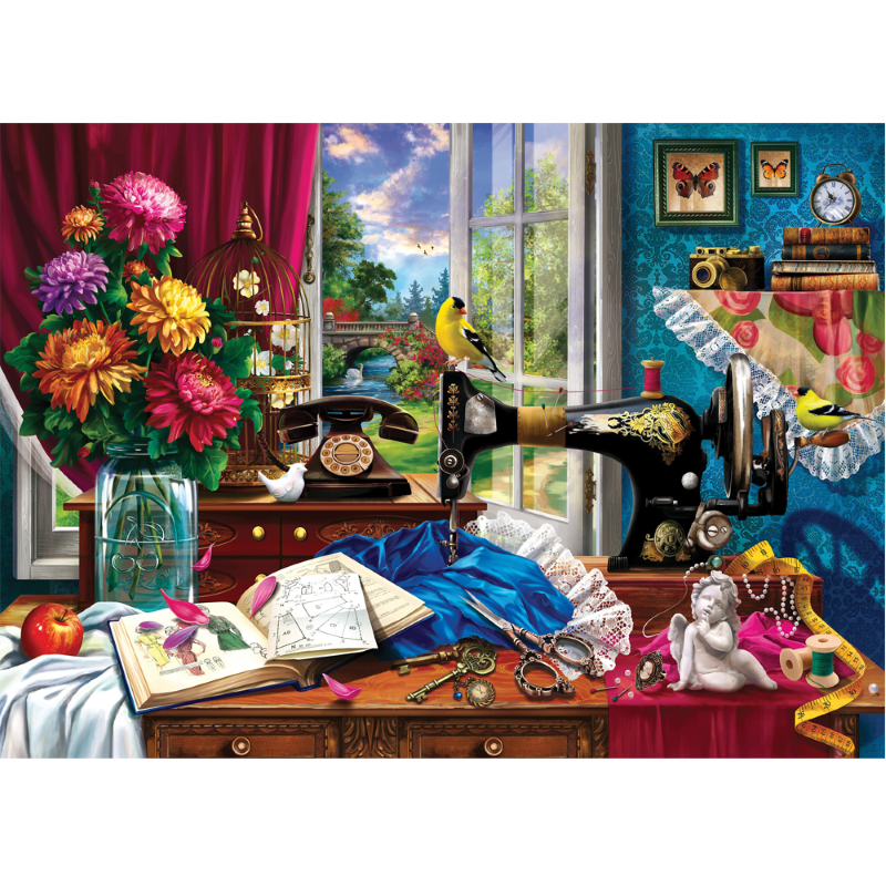 Puzzle - Window Wonderland S3, 1000pc (Needle & Thread)