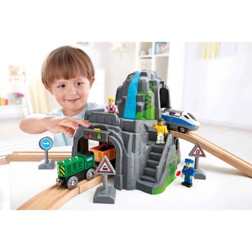 Hape Light and Sound Mountain Tunnel Set