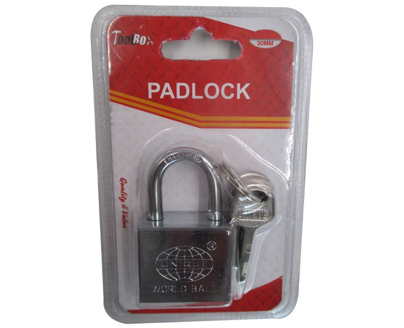 Square Padlock - 30mm (Set Of 4)