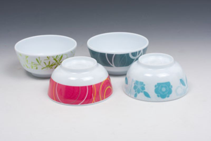 Melamine Rice Bowl - 11cm (Set Of 10 Assorted)