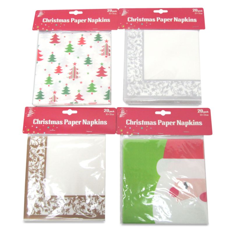 Printed Napkins (6 Assorted Packs)