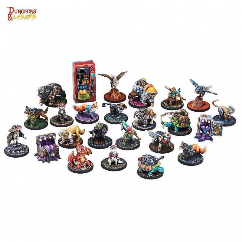 Dungeons & Lasers: Miniatures - Animal Companions