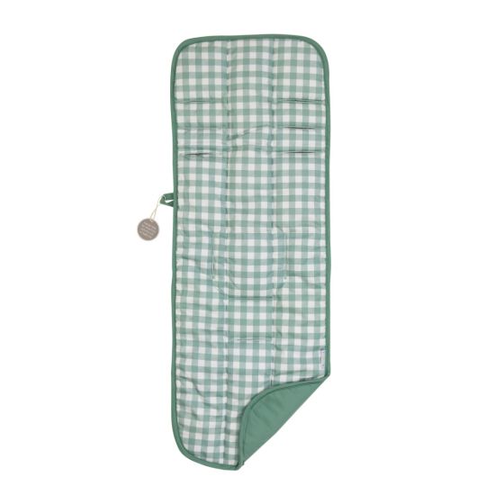 Pram Liner - Gingham Sage - All4Ella