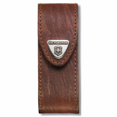 Leather Belt Pouch - VICTORINOX SAK 05691 (Brown)