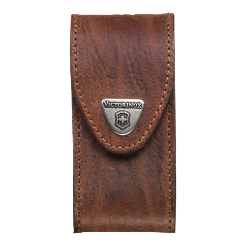 Leather Belt Pouch - VICTORINOX SAK 05692 (Brown)