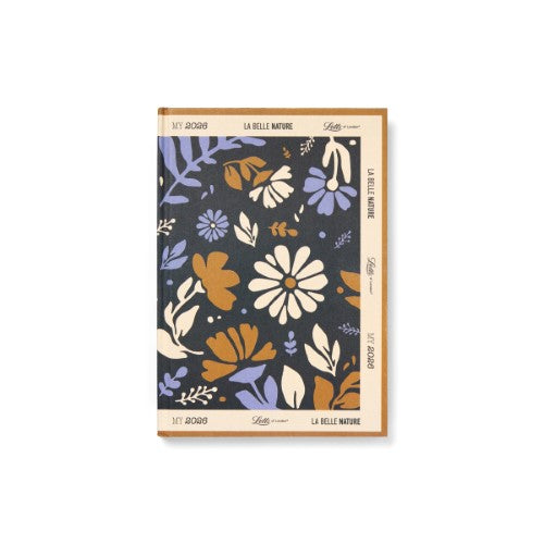 Letts of London Diary La Belle Nature A5 DTP Appts Blue 2026