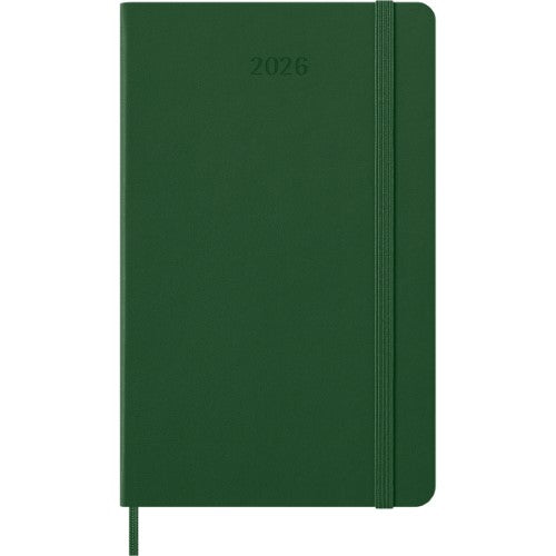 Moleskine Diary 12 Month Daily HC Large Myrtle Green 2026