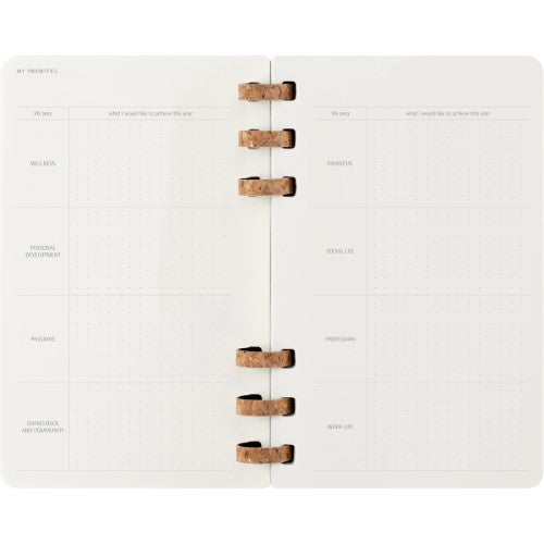 Moleskine 12 Month Spiral Planner SC Large Black 2026