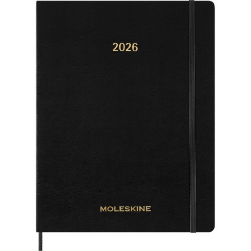 Moleskine 13 Month Essential Planner SC Weekly Vertical XXL Black 2026