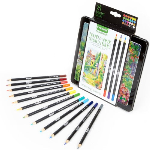 Crayola Signature Blend & Shade Colored Pencils 24 Pieces