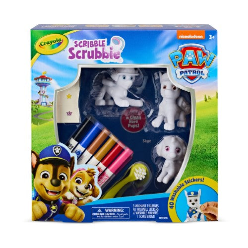 Crayola Scribble Scrubbies Paw Patrol 3Pk Deluxe Combo Pack