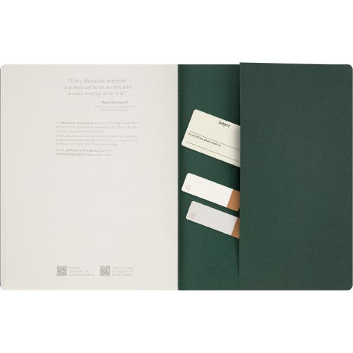 Moleskine Cahier Journal Student XXL Ruled Myrtle Green