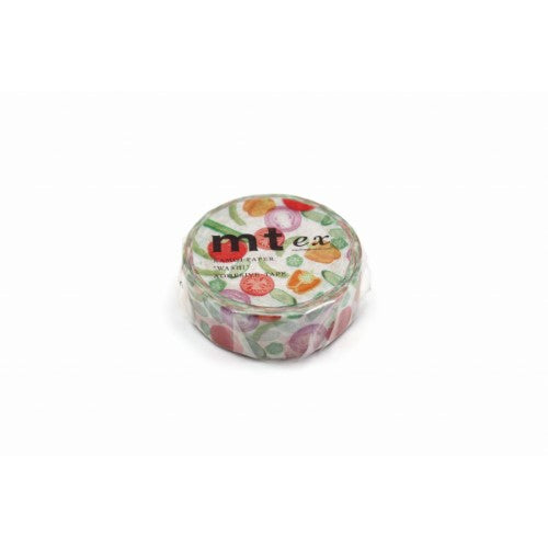 MT Washi Tape 15mm x 7m EX Summer Vegetable