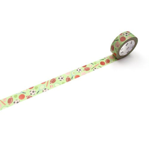 MT Washi Tape 15mm x 7m Maruichikyu Various Ball Games