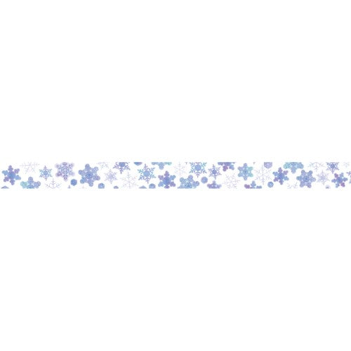 MT Washi Tape 15mm x 7m Maruichikyu Snowflake