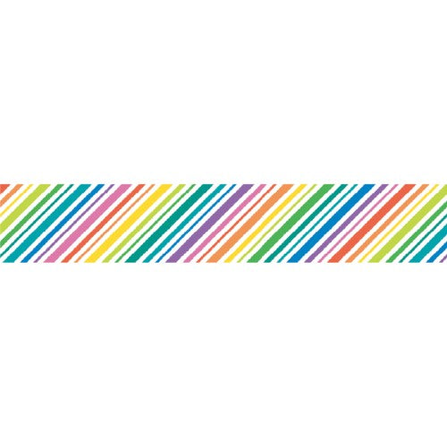 MT Washi Tape 15mm x 7m Rainbow Stripe