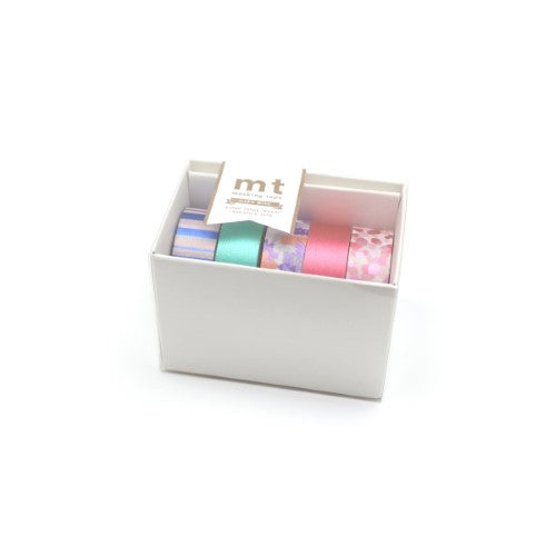 MT Washi Tape Gift Box 5 Rolls Bright