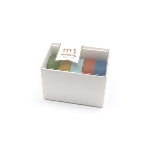 MT Washi Tape Gift Box 5 Rolls Matte
