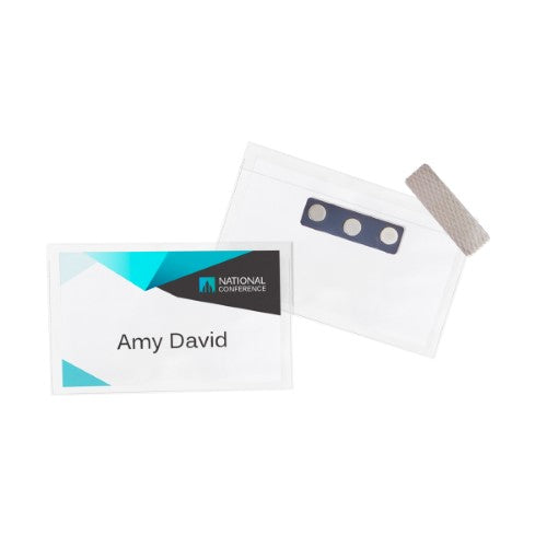 Avery Magnetic Name Badge Kit L7418 86.5x55.5mm 8up 10 Sheets