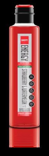 SHOTT Energy Syrup Strawberry & Watermelon - 1L