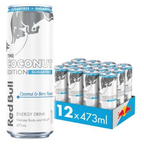 Redbull Red Bull Coconut Sugar Free 473ml - 12X473ML